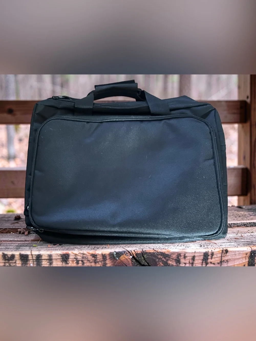 USCCA Range Bag Tactical Duffel Bag Black 600D Carrying Case With Strap
